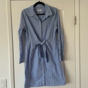 Calvin Klein - Striped Shirt Dress